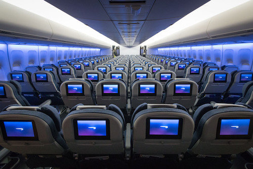 British Airways World Traveller Class (Economy) Picture by: Stuart Bailey/British Airways